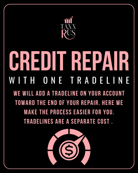 Credit Repair with 1 Tradeline